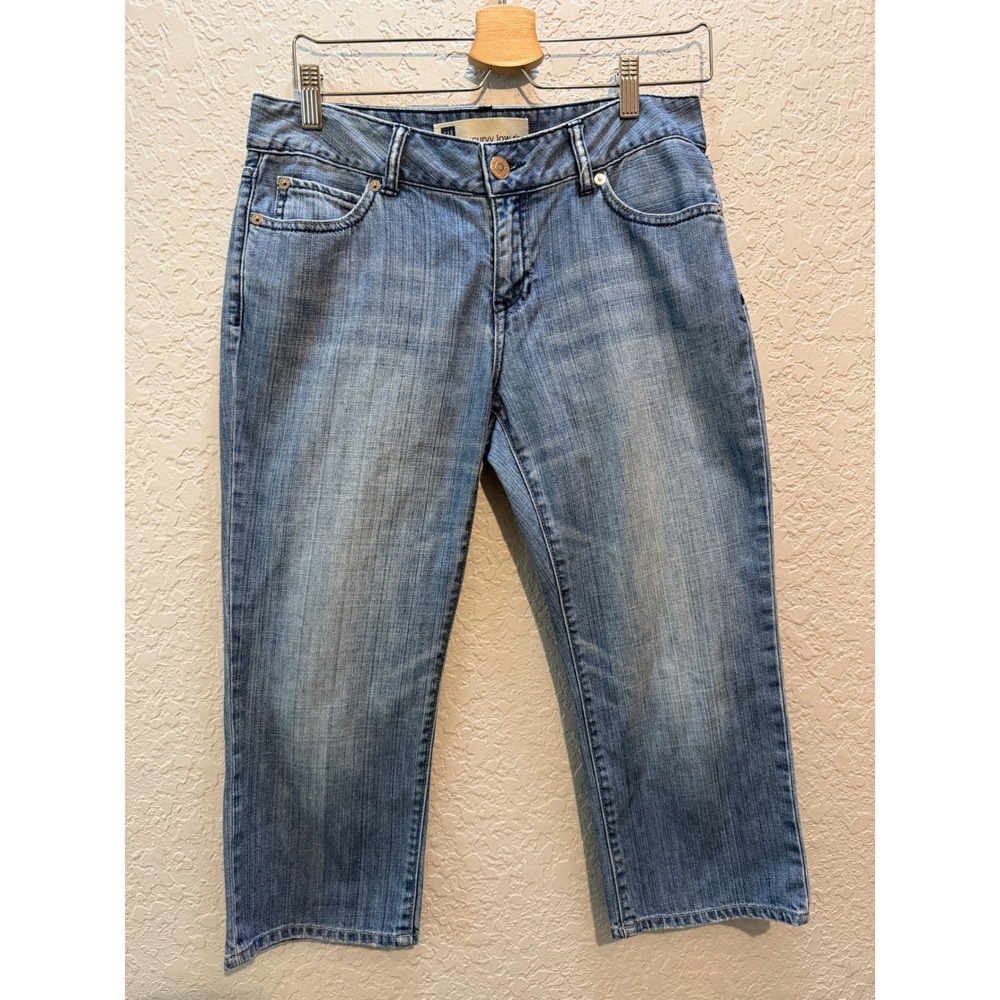 Gap Curvy Low Rise Denim Crop Jeans 6 Y2K Indie Sleaze 2000s Capri Pants